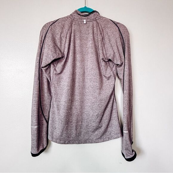 Nike Purple Long Sleeve Quarter Zip Dri-Fit Running Top Size XS - Picture 7 of 7